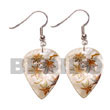 35mm Inverted Eardrop Hammershell W/ Embossed Handpainted