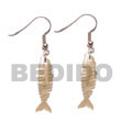 Natural 35mm Fishbone hammer shell BFJ5068ER Shell Necklace Shell Earrings