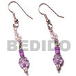 Natural Dangling Lavender 4-5 Coco Pokalet W/ Acrylic