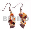 Natural Dangling Everlasting Luhuanus BFJ673ER Shell Necklace Shell Earrings