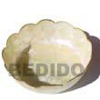 Natural Capiz Shell Bowl ( Big) 9.5 BFJ015GD Shell Necklace Capiz Shell Gifts Decorative Giveaway Item