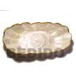 Natural Capiz Table Napkin Tray BFJ023GD Shell Necklace Capiz Shell Gifts Decorative Giveaway Item