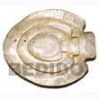 Natural Capiz Piranha Fish Tray ( Set BFJ049GD Shell Necklace Capiz Shell Gifts Decorative Giveaway Item