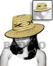 Natural Rattan Summer Hat   Natural   BFJ003HAT Shell Necklace Philippine Native Hats