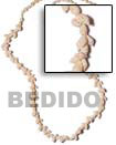 Natural Sampag-white Nassa Length =35 BFJ002LEI Shell Necklace Hawaiian Lei Necklace