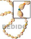 Natural Face To Face Sigay   BFJ014LEI Shell Necklace Hawaiian Lei Necklace