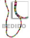 Hammer Shell Rainbow Shell Necklace