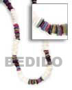 Rainbow Color Shell Necklace