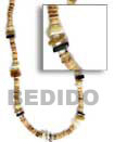 Natural Coco Pokalet Natural With BFJ041NK Shell Necklace Natural Necklace