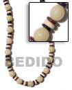 Natural Ethnic Buri Seed And Coco Necklace