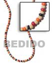 Natural 2-3 Mm Coco Combination BFJ071NK Shell Necklace Coco Necklace