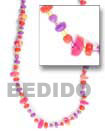 Natural 2-3 4-5 Red-violet Pokalet   BFJ078NK Shell Necklace Natural Necklace