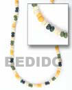 Natural Colored Combination Coco Necklace