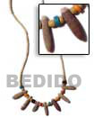 Natural Coco Heishe Bleached Necklace BFJ101NK Shell Necklace Natural Necklace