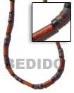 Natural Bamboo Tube Necklace With BFJ109NK Shell Necklace Natural Necklace