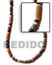 Natural Bamboo Tube Necklace With BFJ112NK Shell Necklace Natural Necklace