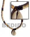 Natural 4-5 Coco Pukalet Bleach With BFJ159NK Shell Necklace Natural Necklace