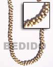 Natural Twisted Coco Combination Necklace