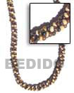 Natural Twisted Coco Combination Necklace