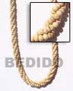 Natural Twisted   2-3 Coco Pukalet BFJ168NK Shell Necklace Natural Necklace