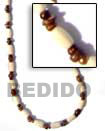 Natural Rice Beads White Necklace
