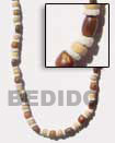 Natural 4-5 Heishe White Shell   BFJ179NK Shell Necklace Natural Necklace