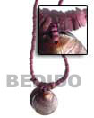Natural 2-3 Mm Coco Pokalet Old Rose BFJ322NK Shell Necklace Natural Necklace