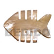 Natural hammer shell Fishbone Pendants BFJ5089P Shell Necklace Shell Pendant