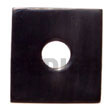 Natural Square Horn 40x40mm / D. Circle=12mm Pendants
