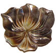 Natural Blacklip Rose Carving 40mm BFJ5156P Shell Necklace Shell Pendant
