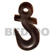 Natural Horn Anchor 40mm Pendants BFJ5185P Shell Necklace Horn Pendants