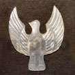 Natural Bird Emblem MOP 45mm Pendants