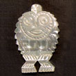 Natural Owl MOP Carving 40mm Pendants