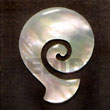 Natural Hook hammer shell 35mm Pendants BFJ5247P Shell Necklace Shell Pendant
