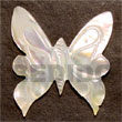 Natural Butterly Carved Hammershell 40mm Pendants