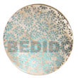 Round 40mm Hammershell W/ Handpainted Design -