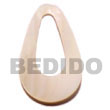 Natural Kabibe 30mm Teardrop   BFJ5395P Shell Necklace Shell Pendant