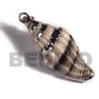 Natural Aninikad (approx. 40mm BFJ6277P Shell Necklace Shell Pendant