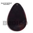 Natural Black Pin Teardrop BFJ5021P Shell Necklace Shell Pendant