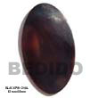 Natural Oblong Blackpin BFJ5029P Shell Necklace Shell Pendant