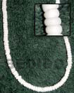 Natural Grinded White Puka Shells - BFJ001PK Shell Necklace Puka Shell Beads Necklace