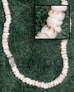 Natural Puka Tiger Shells In Beads Strands Or