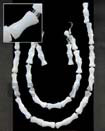 Natural Jewelry Set Troca Shell Bone Design