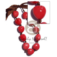 Kukui nut choker in