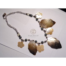 2 layers glass beads