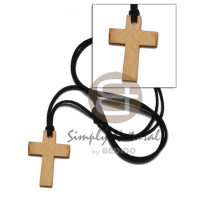 Carabao antique natural bone cross