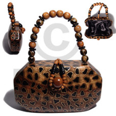 Collectible handcarved laminated acacia