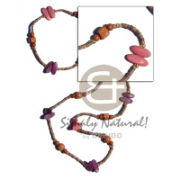 "kalandrakas"- asstd. wood beads per