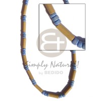 Bamboo tube pastel blue