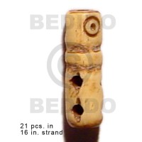 Natural antique bone tube